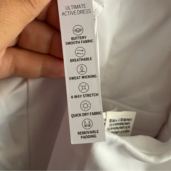 🆕Victoria's Secret PINK White Ultimate Active Dress XL🆕 - Picture 8 of 16
